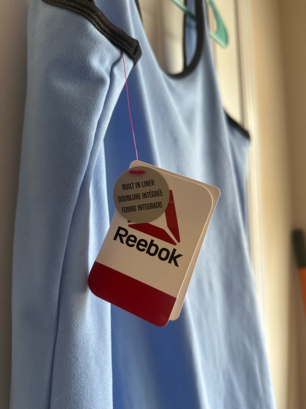 Reebok Women’s Cornflower Blue Tennis Dress Size Large NWT - Picture 3 of 6